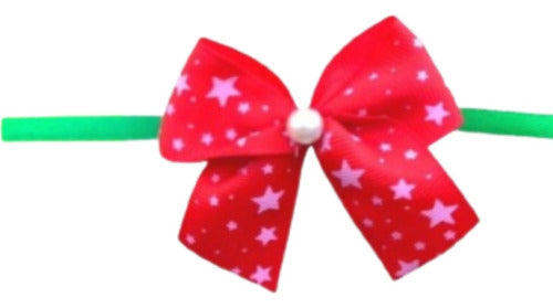 Kaspet Pack of 2 Christmas Bow Collars for Dogs 0