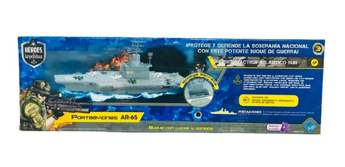 Portaaviones AR-65 Ship with Lights and Sounds 7130 Ellob 3