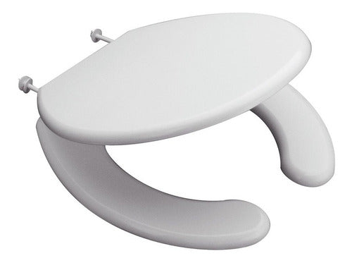 Ferrum Wooden Toilet Seat for Disabled Space 0