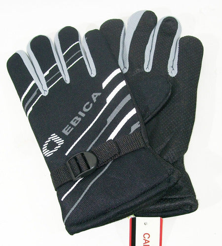 APOLO OUTDOOR Motorcycle Gloves with Polar Lining and Non-Slip Palm 2