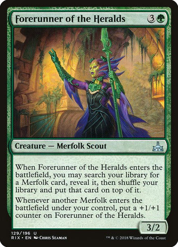 Magic The Gathering Forerunner Of The Heralds Rivals Of Ixalan Mtg 0