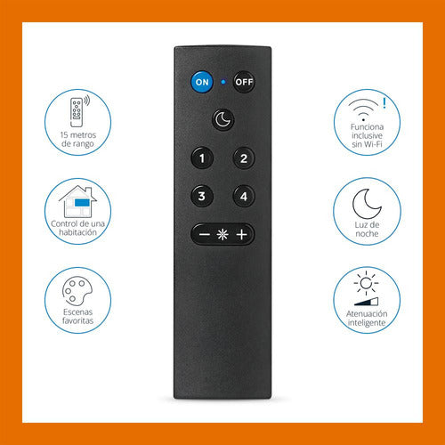 PHILIPS WIZ - Remote Control for Smart Lamps Kservice 3