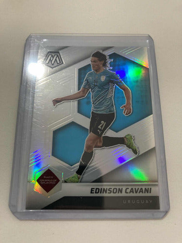 Edinson Cavani - Panini Mosaic 2022 Refractor Road To Qatar 0