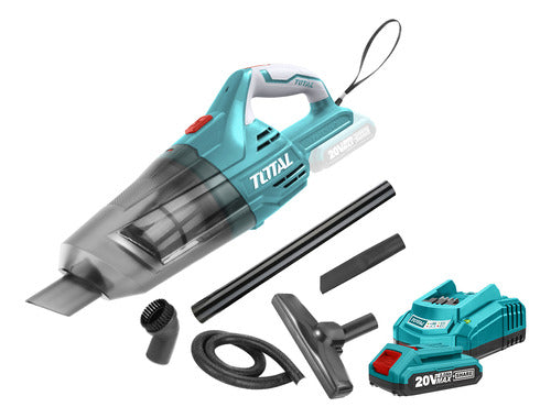 Total Tools Wireless Vacuum Cleaner 20V with Battery and Charger 6