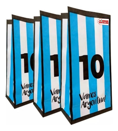 Murillo Argentina Mundial Paper Bags - Pack of 10 Kraft 0