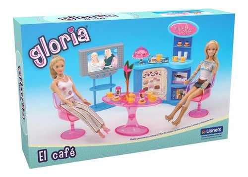 Gloria Juego De Muebles El Café Set Para Muñecas Lionel´s 0