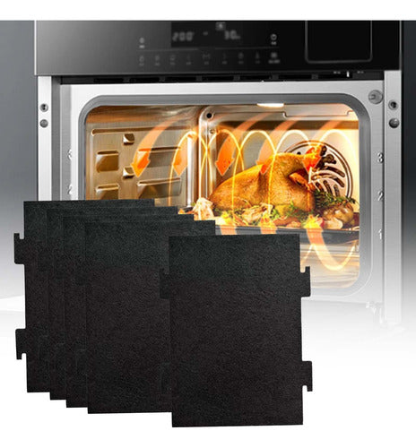 Filtro De Ar Para Forno De Micro-ondas 5x Absorve Odores 3