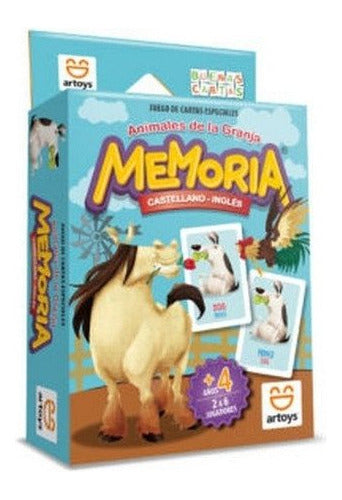 Memory Card Game - Farm Animals Theme 0