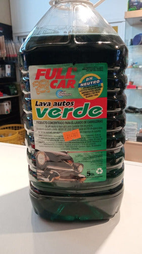 Full Car Shampoo Verde 5L Concentrated Neutral pH Wash 1