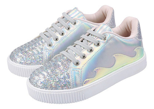 Pampili Premium Imported Sequin Sneakers for Girls 1