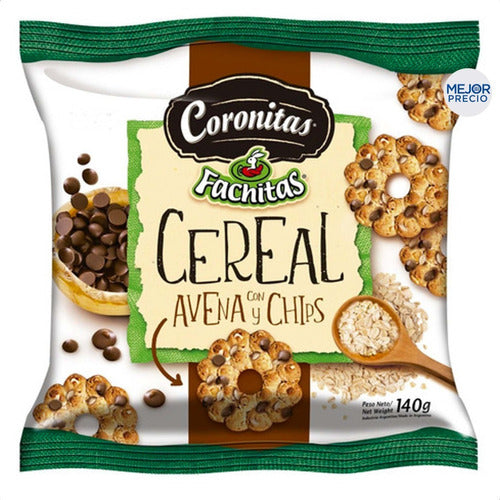 Fachitas Mini Coronitas Cereal Oat and Chips Cookies 1