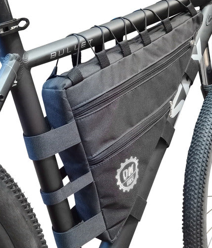 Triangle Bicycle Frame Bag with Double Compartment by Dm Bike 24