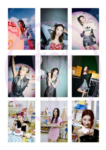 ITZY Photocards Fanmade X 10 Un 5