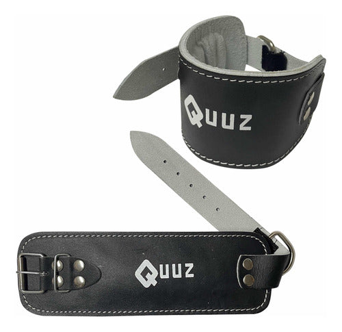 Quuz Leather Ankle Strap for Pulley - Pair 0