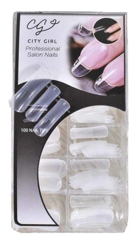 CG Dual System Capsule Molds X100 Units Sculpted Nails 0