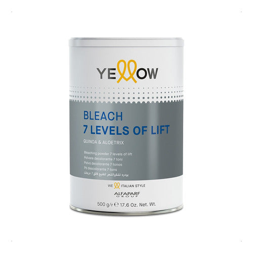 Yellow Bleach Hair Lightening Powder 7 Tones 500g 0