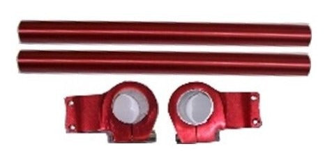 MOTOSHOP Manijera Tuning Rojo Set Diametro 31mm 1