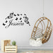 Vinilo Decorativo Pared [1f9zgqte] Jessica Nombre 2