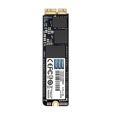 Transcend 240GB JetDrive 820 PCIe Gen3 X2 Solid State 0