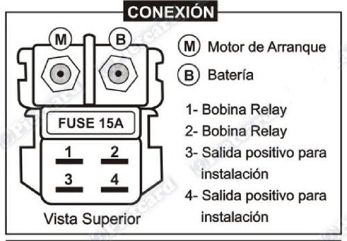 Pietcard Relay Arranque Hero Hunk 150 2