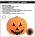 JBIM Calabaza Luz Led Pack X 2 Decoracion Adorno Halloween 1