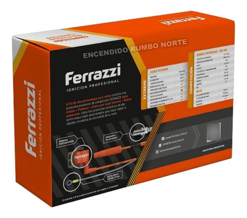 Kit Bobina Potenciada Con Cable Ferrazzi Competición Moto 2