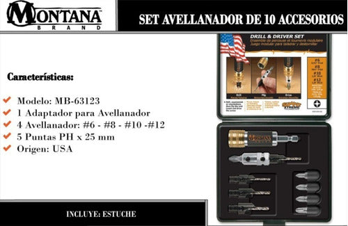 Montana Avellanador 10-Piece Set MB-63123 - Good Tools 1