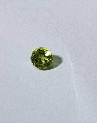 Peridot Diamond Cut Gemstone 4