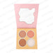 Ruby Rose Paleta Cuarteto Rubor Iluminador Y Bronzer Melu 2