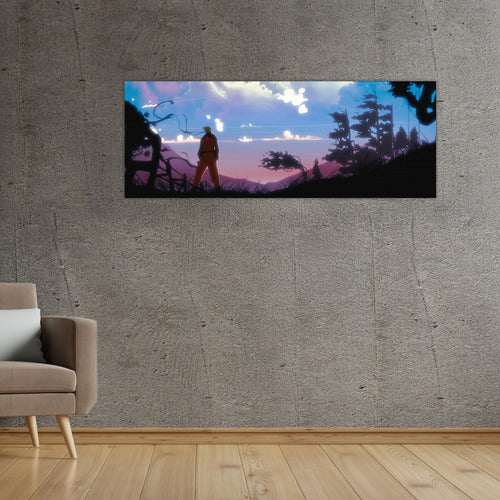Large 30x80 Cm Horizontal Naruto Naruto Sunset Canvas Print 4