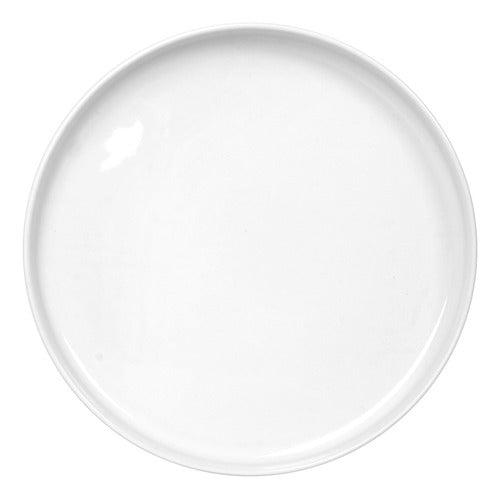 Aston Nordik White Porcelain Dinnerware Set of 18 Plates, Dessert Plates & Bowls 3