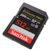 Memoria Sandisk 512gb Extreme Pro Uhs-i Sdxc 200mb/s C10 V30 1