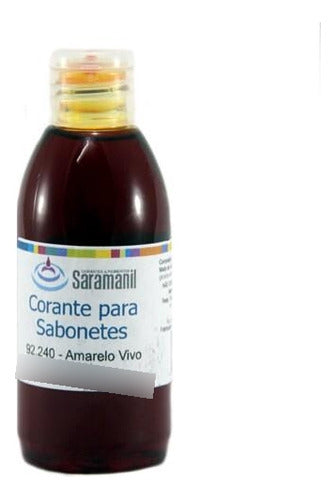 Corante Água Para Sabonete Amarelo Vivo (100ml) 0