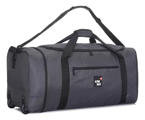 XXL Folding Travel Bag with Wheels by Alpine Skate - Large Foldable 0