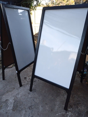 Double White Boards for Marker - Bar and Brewery Use 3