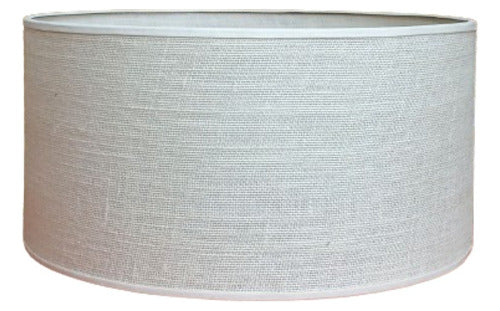 Mbs Artesanías Floor Lamp Shade 40-40/20 cm Natural Burlap 0