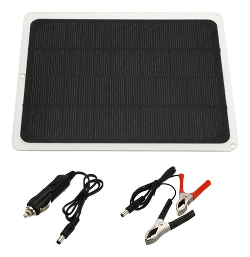 Carregador Solar De 12 Volts E 20 Watts Para Baterias 1