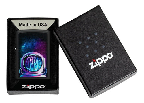 Zippo Encendedor Modelo 49773 Astronaut Design Garantia 1