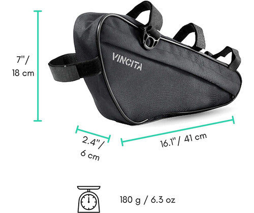 Vincita Triangle Bike Bag 6