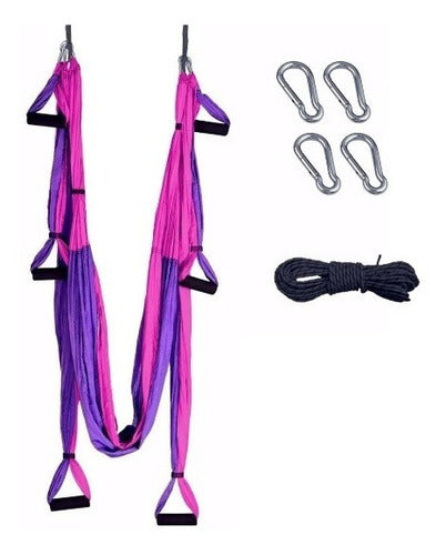 Tourmalhyn Aerial Yoga Swing Kit Anti-Tear Pilates 0