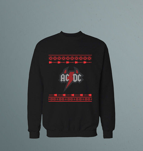 Memo Estampados AC DC Ugly Sweater 1