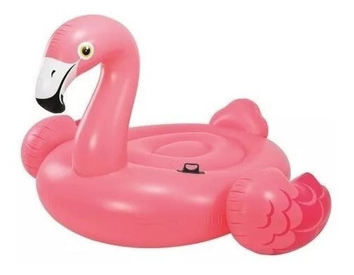 Intex Mega Pink Flamingo Inflatable Mattress 0