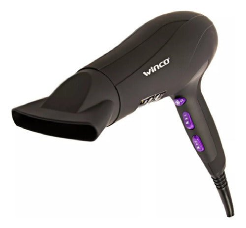 Winco Professional Hair Dryer 2000W Cold Hot Ionic 0