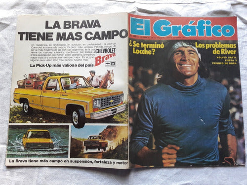 Revista El Grafico N° 2953 Año 1976 Locche Gatti River 3