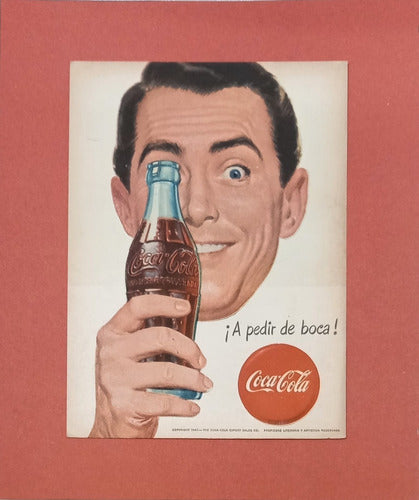 Coca Cola Año 1947. Clipping Recorte Publicidad 1