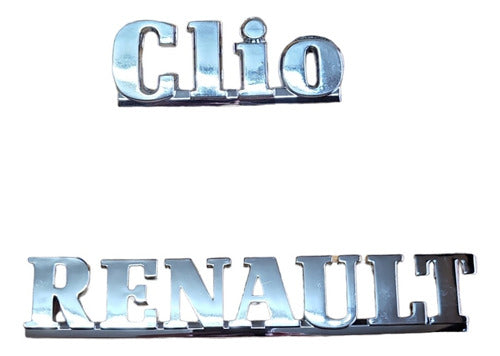 Kit Insignia Emblema Renault Clio Desde 1994 Fase 1 0