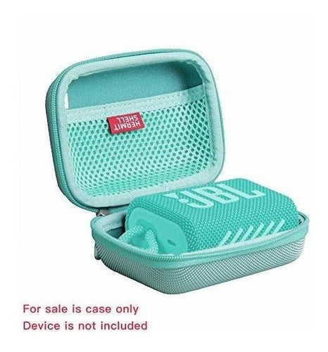 Hermitshell Hard Travel Case For JBL Go 3 Teal 1