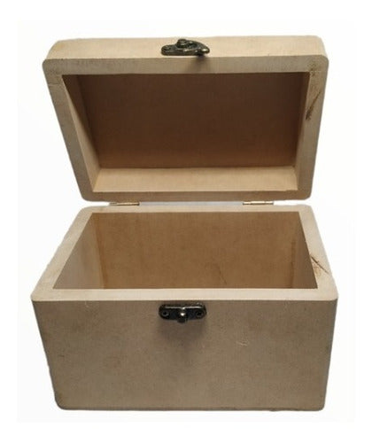 Jamesbox Cofre De Fibrofacil (MDF) Caja De 15x10x10 Cm 0