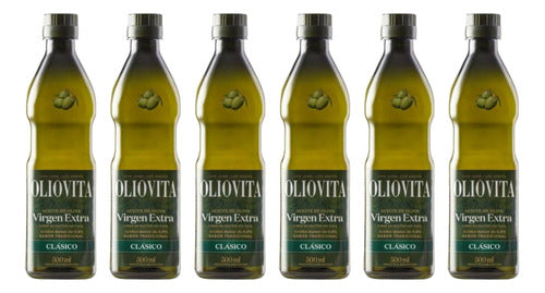 Pack X6 Oliovita Classic Olive Oil PET 500 ML 0