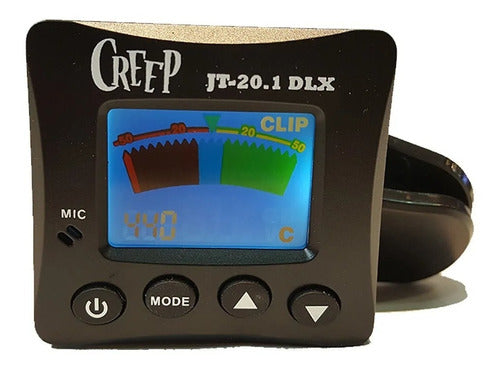 Creep Chromatic Tuner JT-20.1 DLX for Guitar/Ukelele/Bass 2